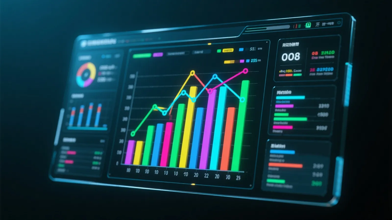 数据可视化仪表板